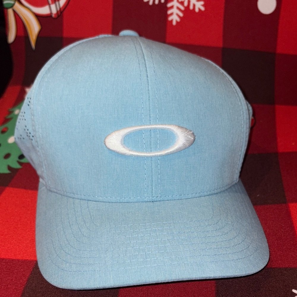 Oakley Sky Blue Cap with Logo